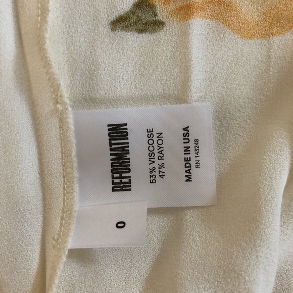 Reformation Afternoon Dress in Tangiers - Picture 9 of 9